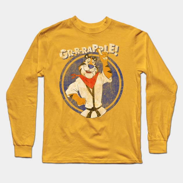 Tony The Tiger BJJ Long Sleeve T-Shirt by RoundFive